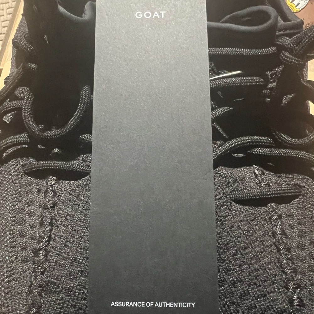 Yeezy 350 in black